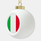 Boule En Céramique Drapeau de l'Italie (Droite)