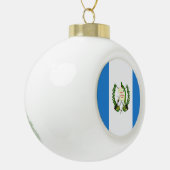 Boule En Céramique Drapeau du Guatemala (Gauche)