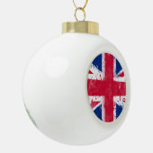 Boule En Céramique Drapeau du Royaume-Uni ou de l'Union Jack (Gauche)