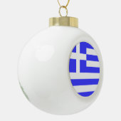 Boule En Céramique Drapeau grec total (Gauche)