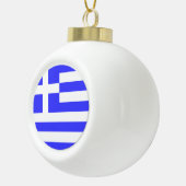 Boule En Céramique Drapeau grec total (Droite)