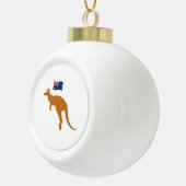 Boule En Céramique drapeau kangourou australien (Droite)
