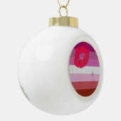 Boule En Céramique Drapeau lesbien (Lipstick) (Gauche)