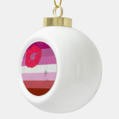 Boule En Céramique Drapeau lesbien (Lipstick) (Droite)