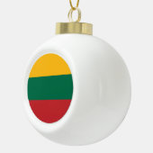 Boule En Céramique Drapeau lituanien (Droite)