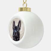Boule En Céramique Dutch Shepherd - Illustration utchie (Droite)