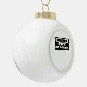 Boule En Céramique Eat Drink Be Scary Funny Trendy (Gauche)