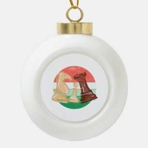 Boule En Céramique Échecs - Échecs Pièces Joueur d'échecs Cadeau