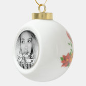Boule En Céramique En Mémoire d'amour Simple Photo personnalisée (Droite)
