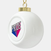 Boule En Céramique Explosion de la fierté bisexuelle (Droite)