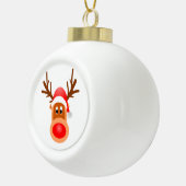 Boule En Céramique Face de rennes (Droite)