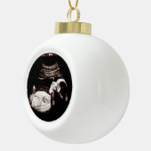 Boule En Céramique Faire-part de grossesse ultrasonaire (Droite)