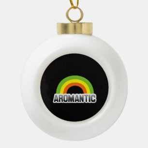 Boule En Céramique Fierté aromantique