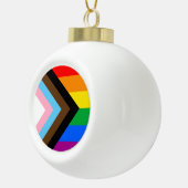 Boule En Céramique Fierté de progrès LGBTQ+ (Droite)