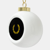 Boule En Céramique Fierté uniforme (Droite)