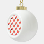 Boule En Céramique Fig mauve : motif coloré (Droite)