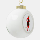 Boule En Céramique fille diable (Gauche)
