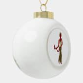 Boule En Céramique fille diable (Gauche)