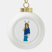 Boule En Céramique fillette (Devant)