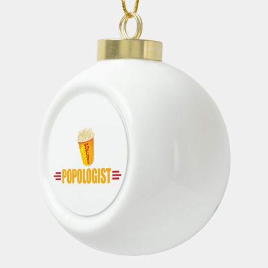 Boule En Céramique Funny Popcorn (Droite)