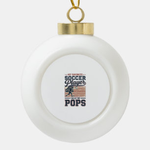 Boule En Céramique Funny Soccer Pops Vintage Engraving Conception de 