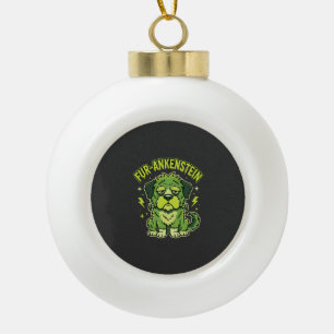 Boule En Céramique Fur-Ankenstein Drôle de Frankenstein Chien Hallowe