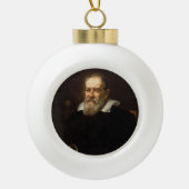 Boule En Céramique Galileo Galilei : Père de la science et de l'astro (Devant)