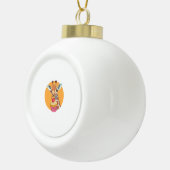 Boule En Céramique Giraffe Avec Cupcake (Droite)