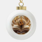 Boule En Céramique "Glow Golden Knowledge" (Devant)