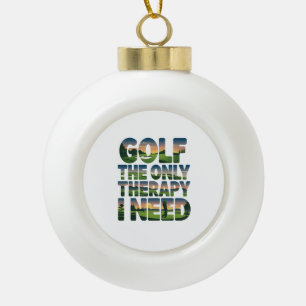 Boule En Céramique Golf la seule thérapie, tendance