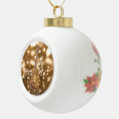 Boule En Céramique Guitare d'or de Bokeh (Droite)