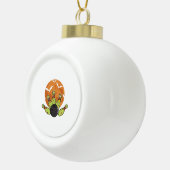 Boule En Céramique Halloween Bowling Zombie Pins chauves-souris Bowle (Droite)