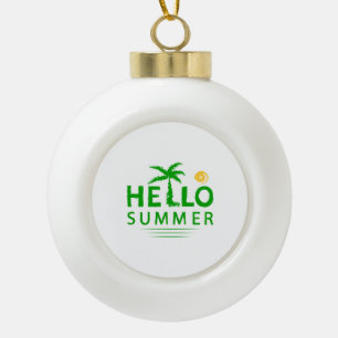 Boule En Céramique Hello Summer