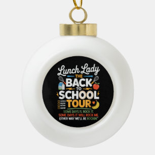 Boule En Céramique Humour alimentaire Retour à l'école