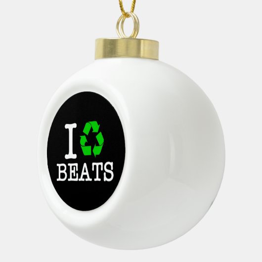 Boule En Céramique I Recycle Les Beats (Droite)