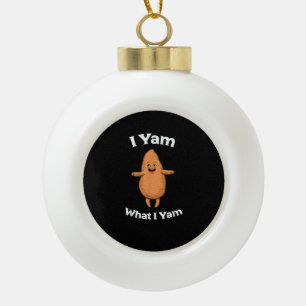 Boule En Céramique I Yam What I Yam - Danser de la pomme de terre dou