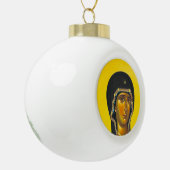 Boule En Céramique Icône orthodoxe antique (Gauche)