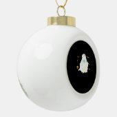 Boule En Céramique Infirmière éffrayante Praticien Cute Halloween Sur (Gauche)