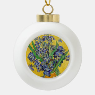 Boule En Céramique Irises de Van Gogh