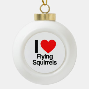 Boule En Céramique j'adore les écureuils volants