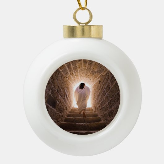 Boule En Céramique Jésus (Devant)