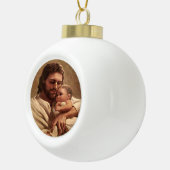 Boule En Céramique Jésus et l'enfant (Droite)