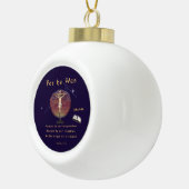 Boule En Céramique John 3:16 (Droite)