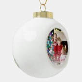 Boule En Céramique Joyeuse et lumineuse photo rouge simple de (Gauche)