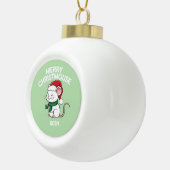 Boule En Céramique Joyeux Christmouse (Droite)