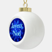 Boule En Céramique Joyeux Noё l - Snowburst (Droite)