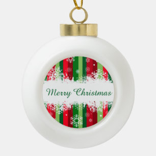 Boule En Céramique Joyeux Noël