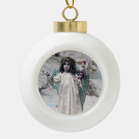Boule En Céramique Joyeux Noel (Devant)