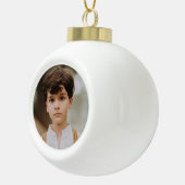 Boule En Céramique Joyeux Noël 3 Collage Photo Or (Droite)