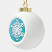 Boule En Céramique Joyeux Noël! Bonne année ! Flèche blanche (Droite)